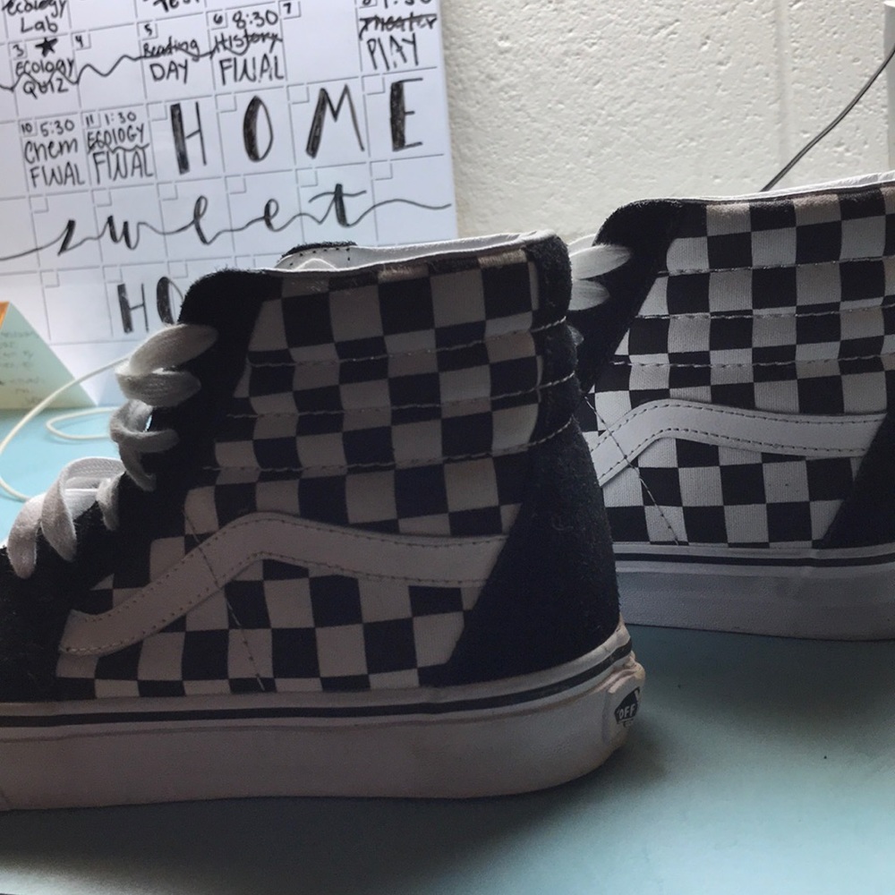 High top vans warn once